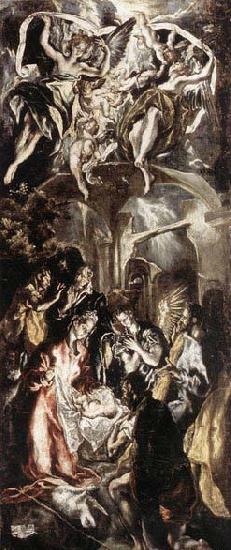 GRECO, El Adoration of the Shepherds oil painting picture